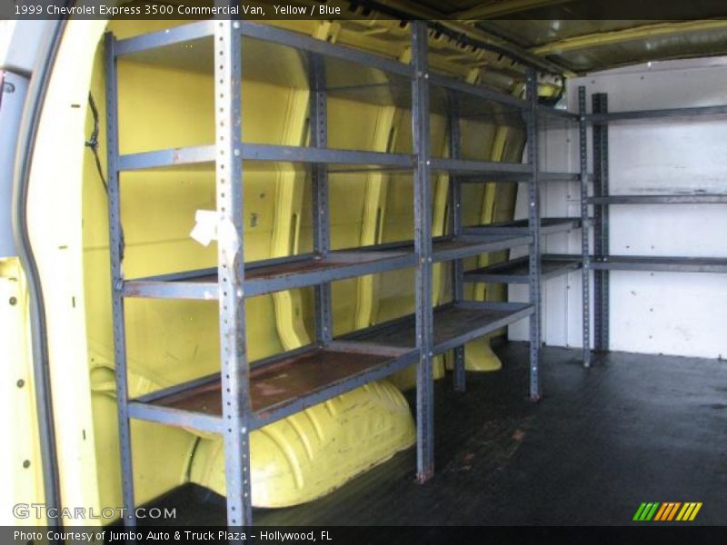 Yellow / Blue 1999 Chevrolet Express 3500 Commercial Van