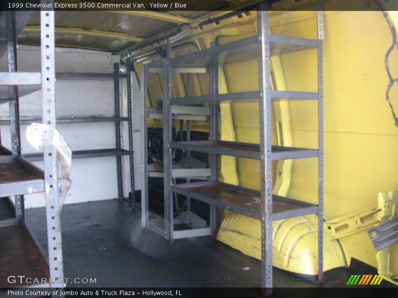 Yellow / Blue 1999 Chevrolet Express 3500 Commercial Van