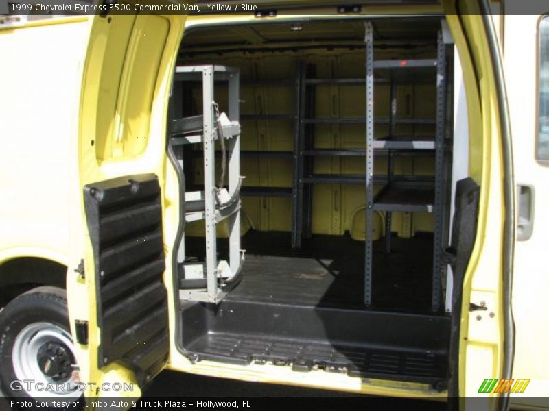 Yellow / Blue 1999 Chevrolet Express 3500 Commercial Van