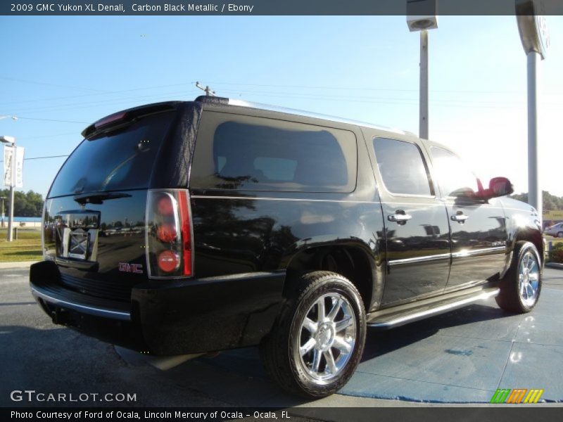 Carbon Black Metallic / Ebony 2009 GMC Yukon XL Denali