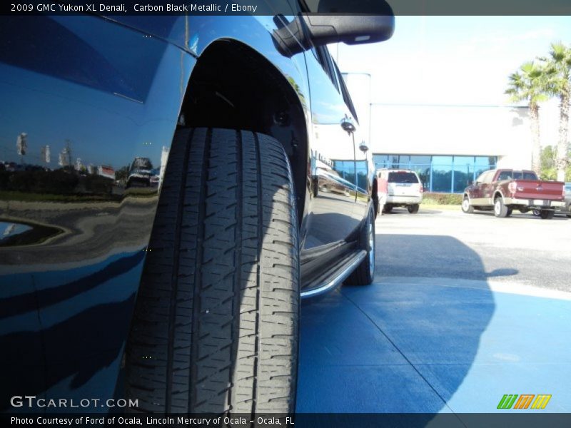 Carbon Black Metallic / Ebony 2009 GMC Yukon XL Denali