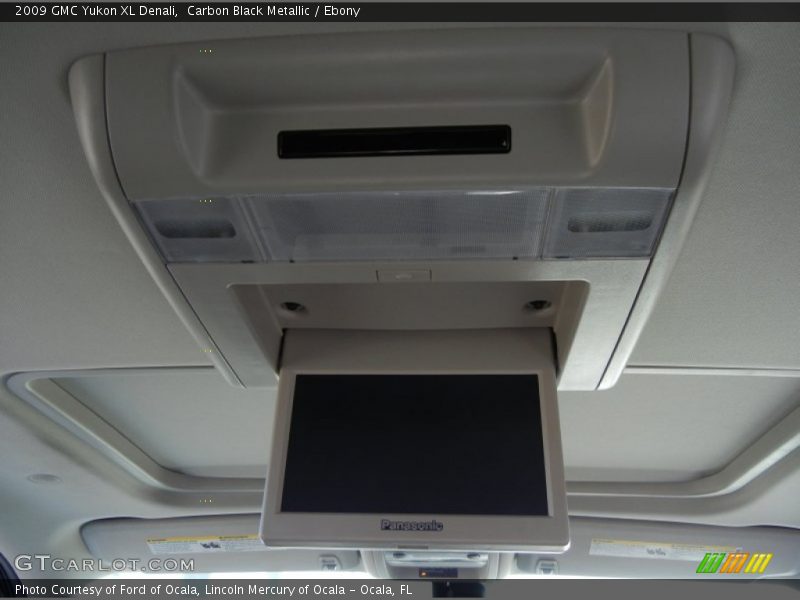 Carbon Black Metallic / Ebony 2009 GMC Yukon XL Denali