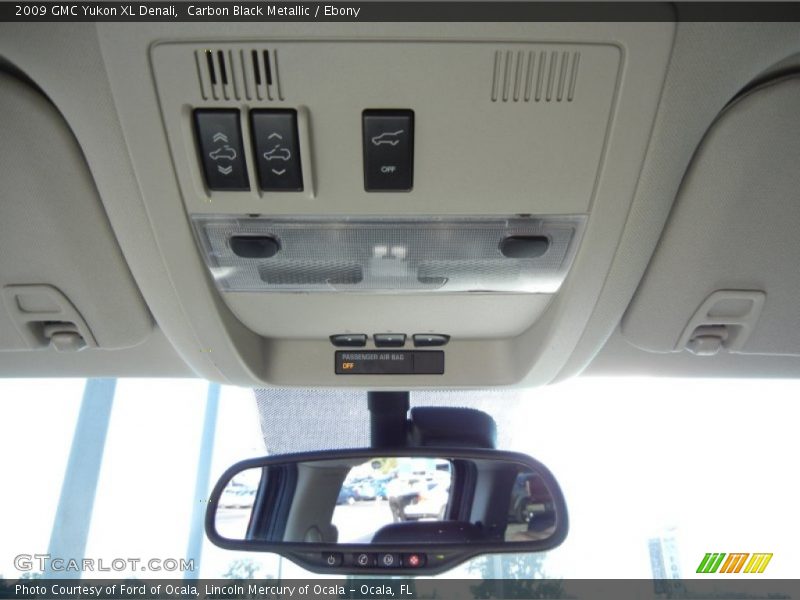 Carbon Black Metallic / Ebony 2009 GMC Yukon XL Denali