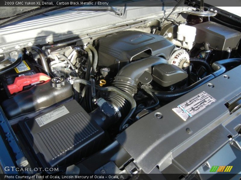  2009 Yukon XL Denali Engine - 6.2 Liter OHV 16-Valve VVT Flex-Fuel Vortec V8