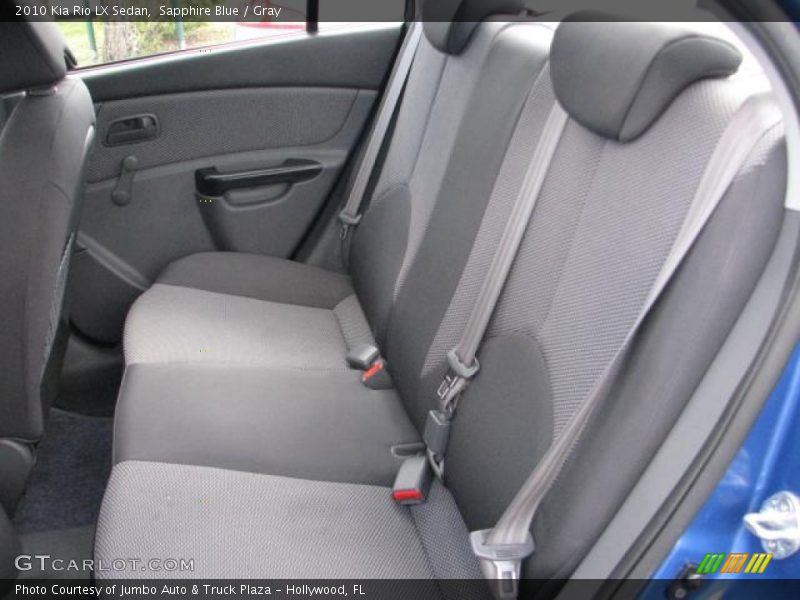 Sapphire Blue / Gray 2010 Kia Rio LX Sedan