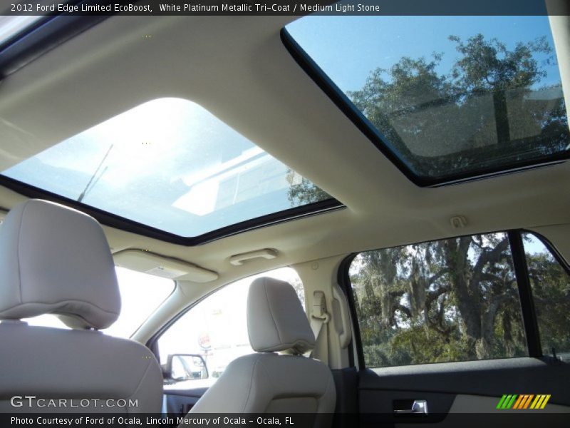 Sunroof of 2012 Edge Limited EcoBoost