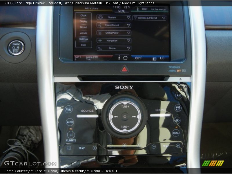 Controls of 2012 Edge Limited EcoBoost