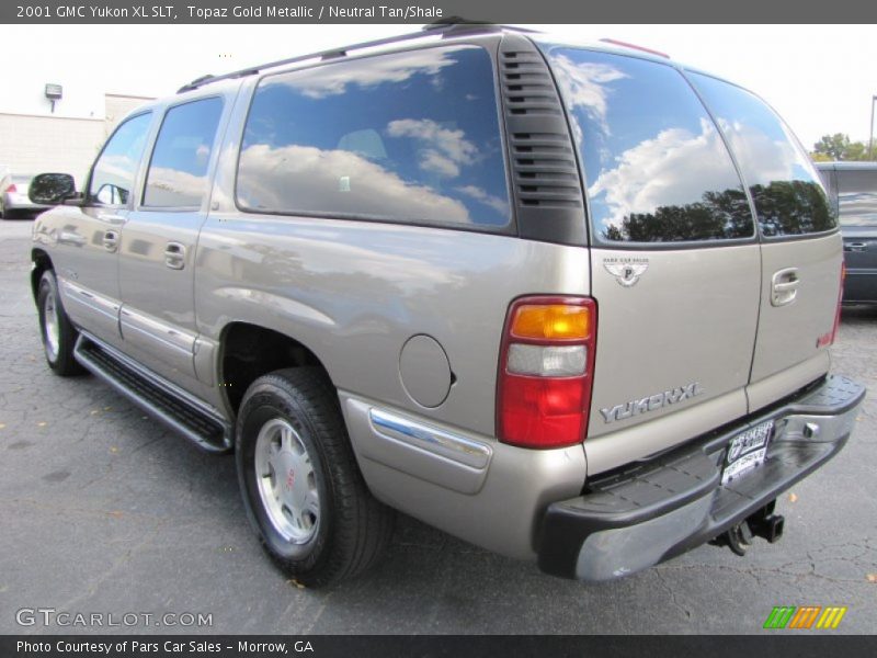 Topaz Gold Metallic / Neutral Tan/Shale 2001 GMC Yukon XL SLT