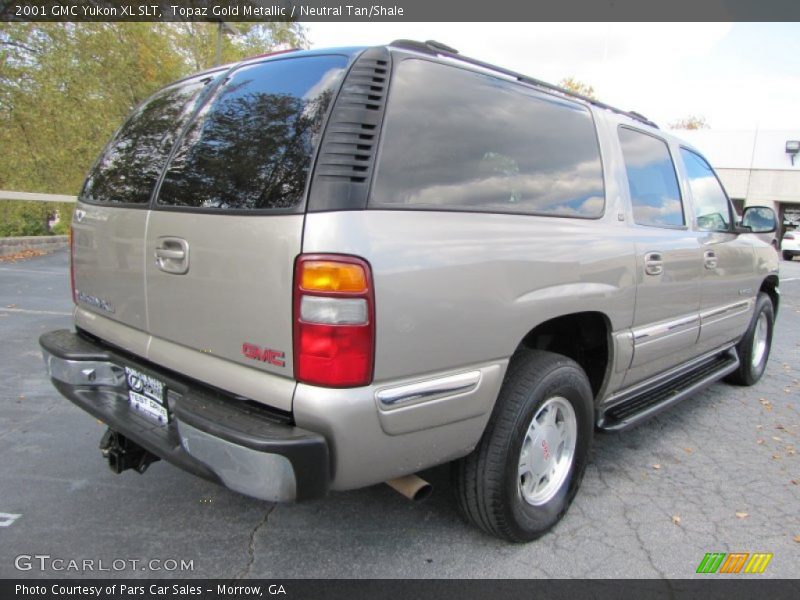 Topaz Gold Metallic / Neutral Tan/Shale 2001 GMC Yukon XL SLT