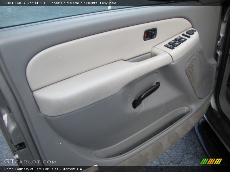 Topaz Gold Metallic / Neutral Tan/Shale 2001 GMC Yukon XL SLT