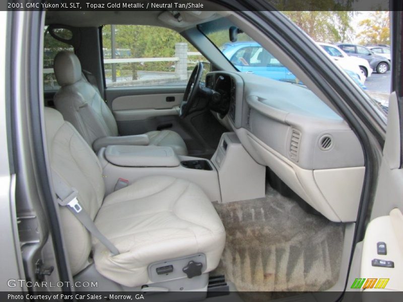 Topaz Gold Metallic / Neutral Tan/Shale 2001 GMC Yukon XL SLT
