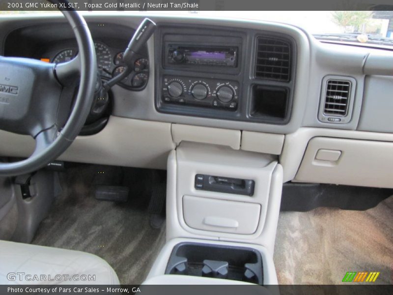 Topaz Gold Metallic / Neutral Tan/Shale 2001 GMC Yukon XL SLT