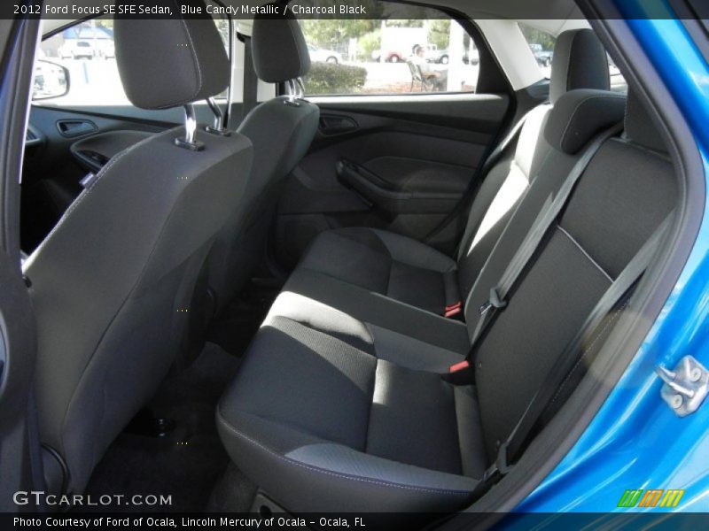 Blue Candy Metallic / Charcoal Black 2012 Ford Focus SE SFE Sedan