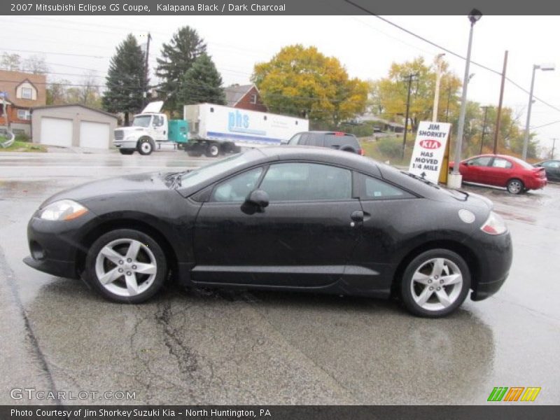 Kalapana Black / Dark Charcoal 2007 Mitsubishi Eclipse GS Coupe