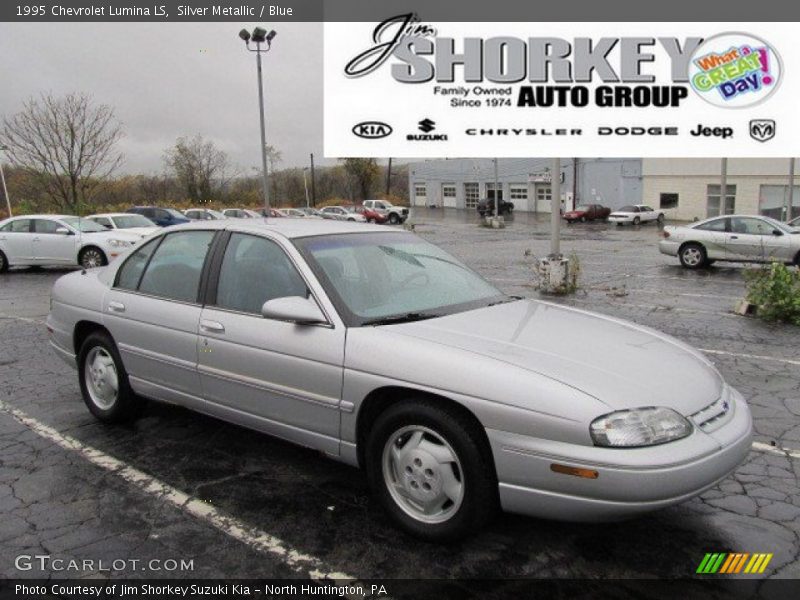 Silver Metallic / Blue 1995 Chevrolet Lumina LS
