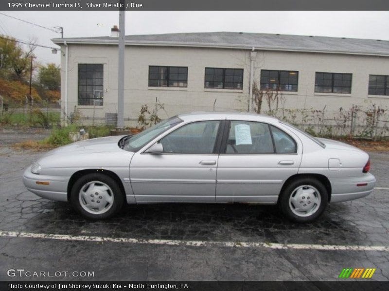 Silver Metallic / Blue 1995 Chevrolet Lumina LS