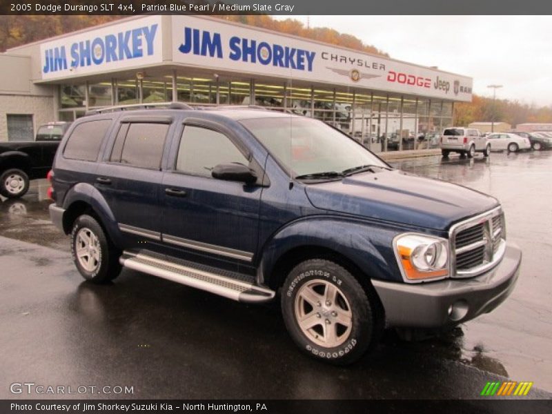 Patriot Blue Pearl / Medium Slate Gray 2005 Dodge Durango SLT 4x4