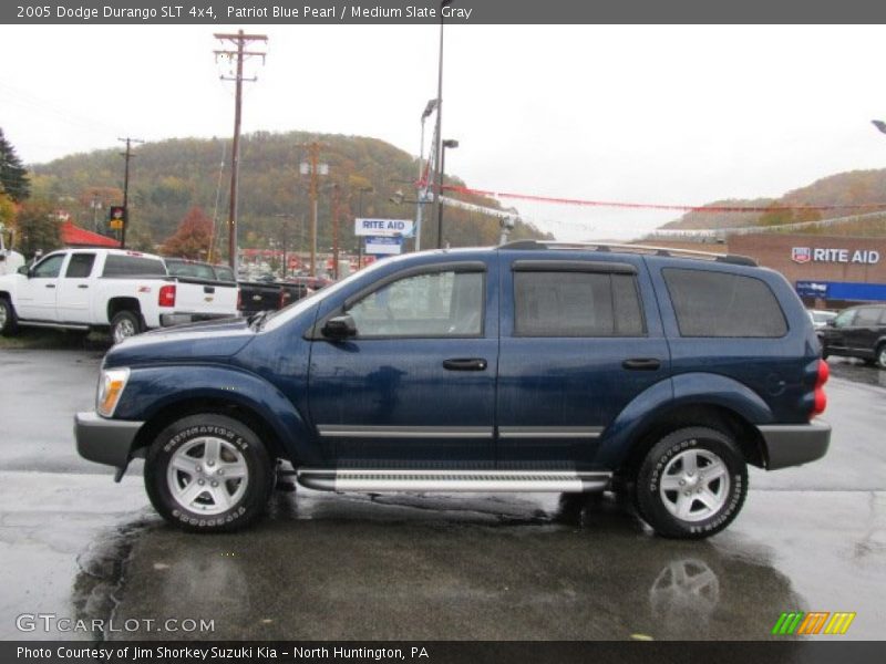 Patriot Blue Pearl / Medium Slate Gray 2005 Dodge Durango SLT 4x4