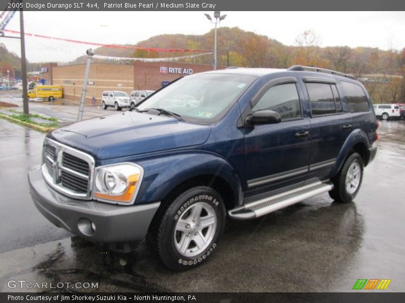 Patriot Blue Pearl / Medium Slate Gray 2005 Dodge Durango SLT 4x4