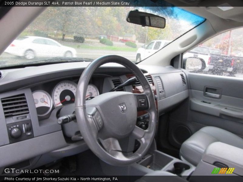 Patriot Blue Pearl / Medium Slate Gray 2005 Dodge Durango SLT 4x4