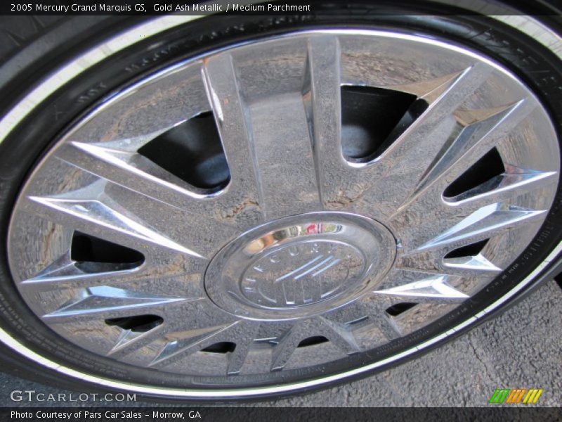 Gold Ash Metallic / Medium Parchment 2005 Mercury Grand Marquis GS