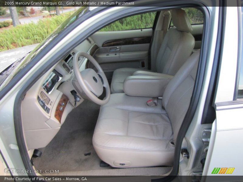 Gold Ash Metallic / Medium Parchment 2005 Mercury Grand Marquis GS