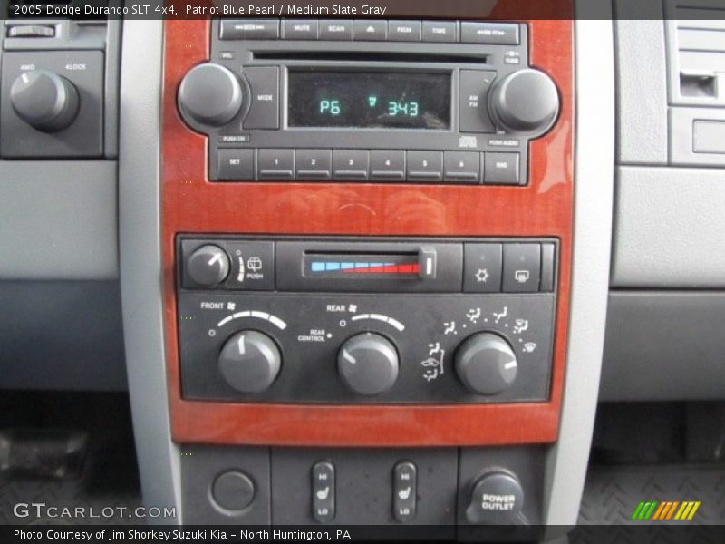 Patriot Blue Pearl / Medium Slate Gray 2005 Dodge Durango SLT 4x4