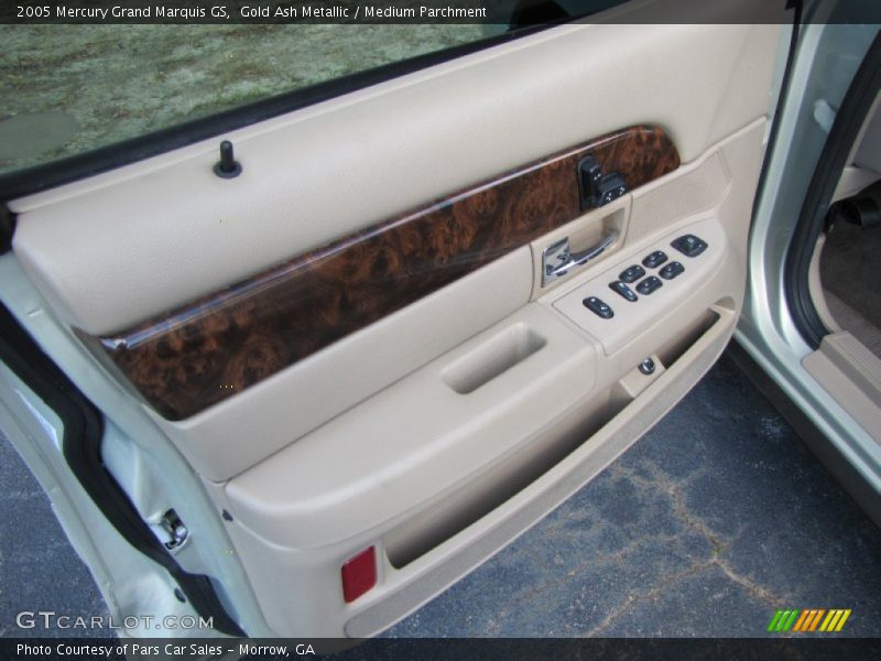 Gold Ash Metallic / Medium Parchment 2005 Mercury Grand Marquis GS