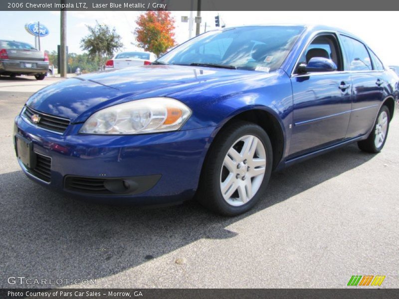 Laser Blue Metallic / Gray 2006 Chevrolet Impala LTZ