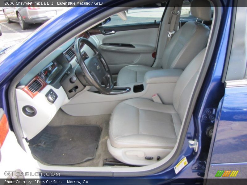 Laser Blue Metallic / Gray 2006 Chevrolet Impala LTZ