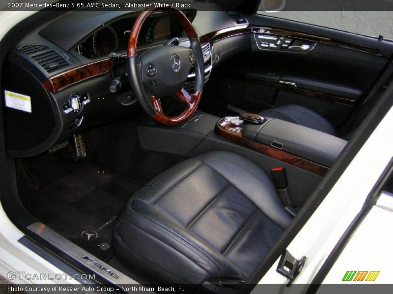  2007 S 65 AMG Sedan Black Interior