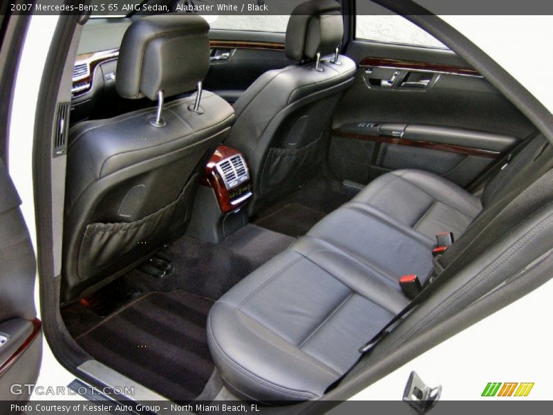 2007 S 65 AMG Sedan Black Interior