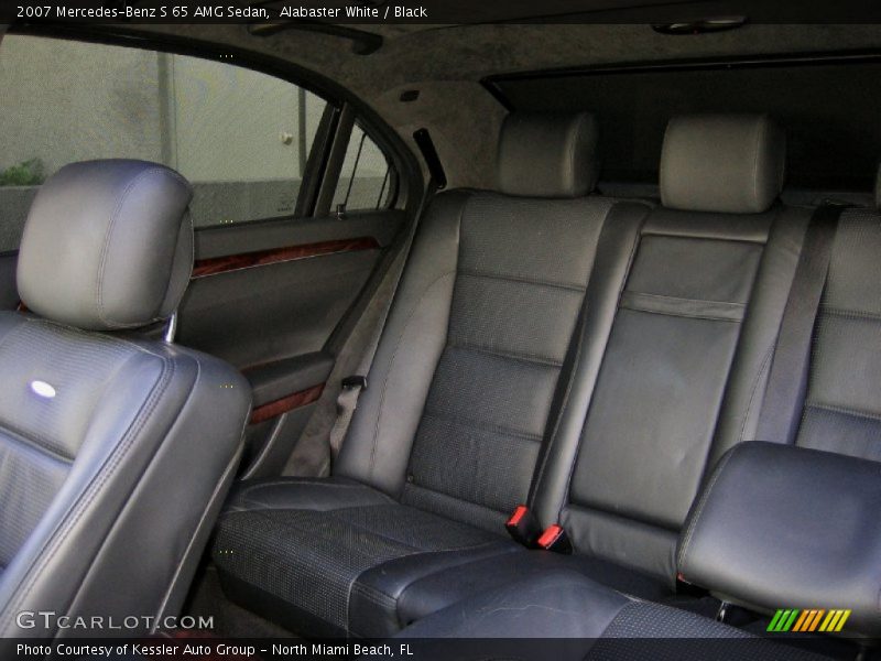  2007 S 65 AMG Sedan Black Interior