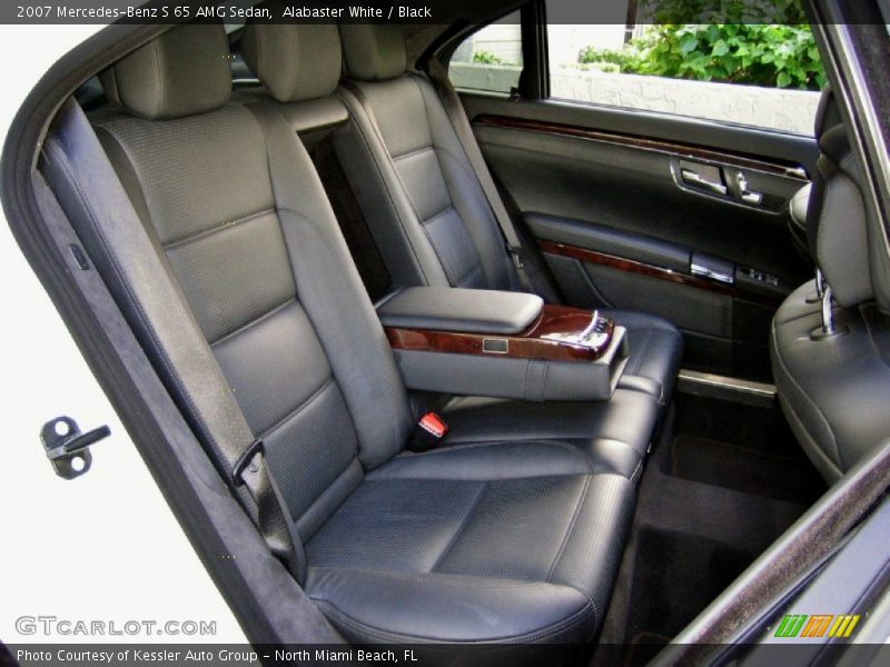  2007 S 65 AMG Sedan Black Interior