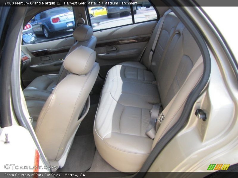 Harvest Gold Metallic / Medium Parchment 2000 Mercury Grand Marquis LS