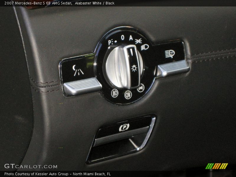 Controls of 2007 S 65 AMG Sedan