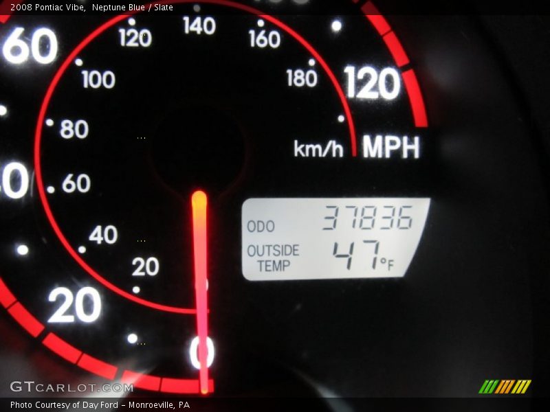 Neptune Blue / Slate 2008 Pontiac Vibe