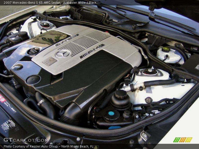  2007 S 65 AMG Sedan Engine - 6.0L AMG Turbocharged SOHC 36V V12