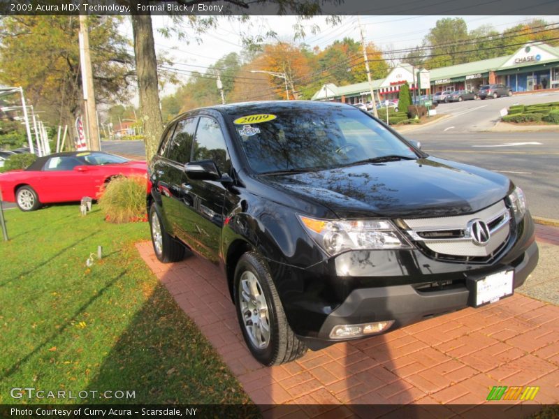 Formal Black / Ebony 2009 Acura MDX Technology