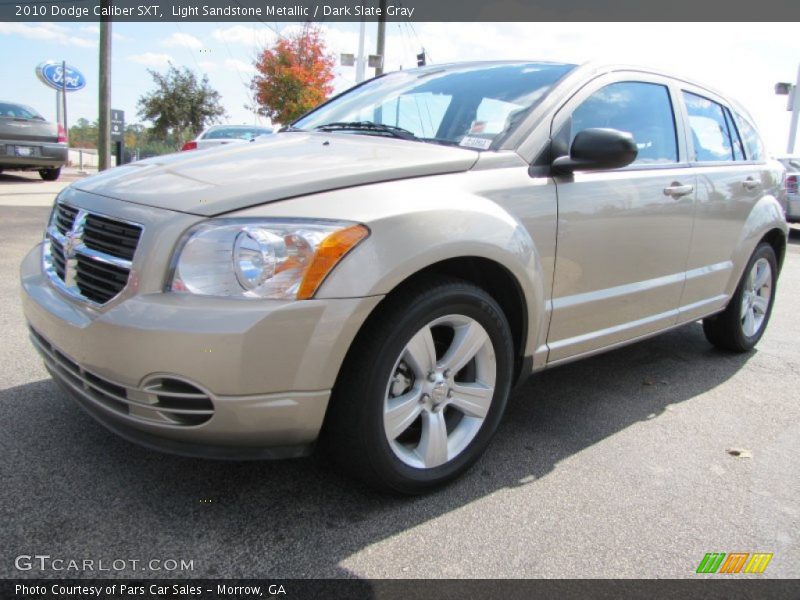 Light Sandstone Metallic / Dark Slate Gray 2010 Dodge Caliber SXT