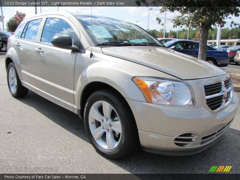 Light Sandstone Metallic / Dark Slate Gray 2010 Dodge Caliber SXT