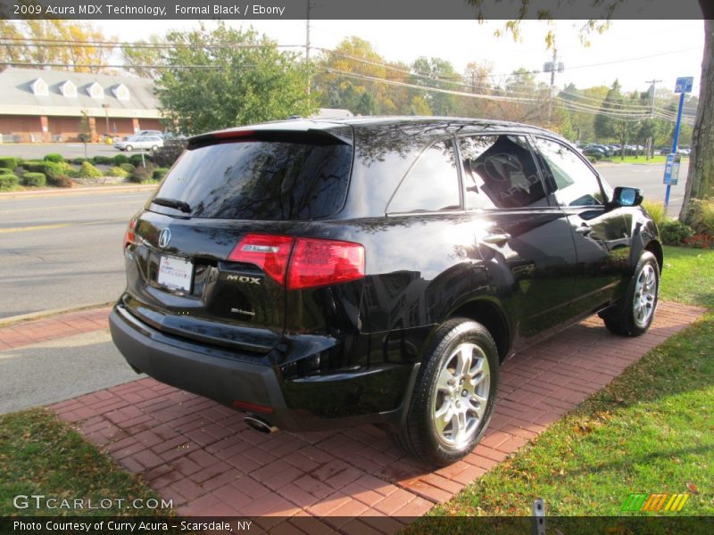 Formal Black / Ebony 2009 Acura MDX Technology
