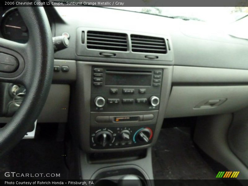 Sunburst Orange Metallic / Gray 2006 Chevrolet Cobalt LS Coupe