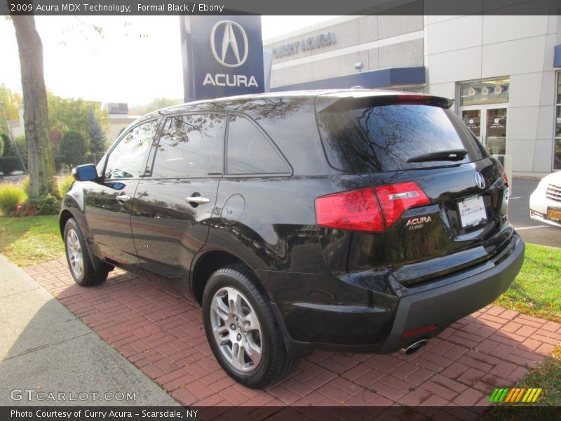 Formal Black / Ebony 2009 Acura MDX Technology