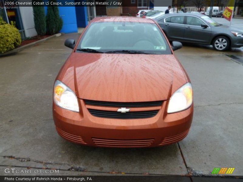 Sunburst Orange Metallic / Gray 2006 Chevrolet Cobalt LS Coupe