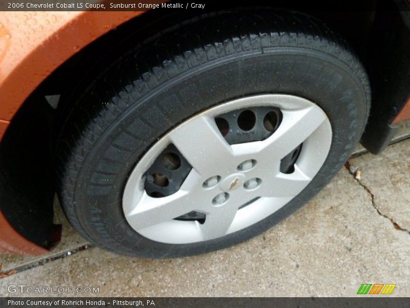 Sunburst Orange Metallic / Gray 2006 Chevrolet Cobalt LS Coupe