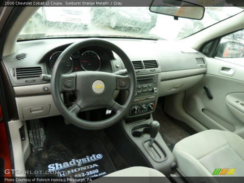 Sunburst Orange Metallic / Gray 2006 Chevrolet Cobalt LS Coupe