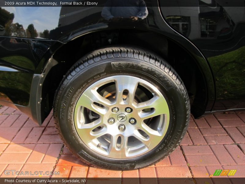 Formal Black / Ebony 2009 Acura MDX Technology