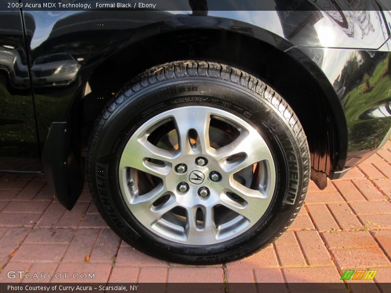 Formal Black / Ebony 2009 Acura MDX Technology
