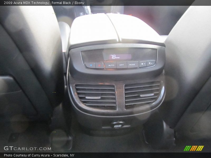 Formal Black / Ebony 2009 Acura MDX Technology